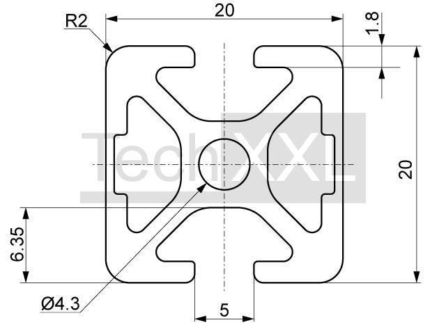 Profile 5 20x20 – item